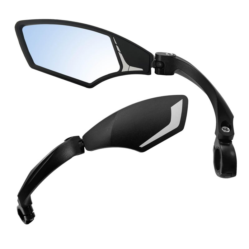 Hafny NEW Handlebar Bike Mirror, HD,Blast-resistant, Glass Lens, HF-MR095 (Anti-glare left) - Image 4